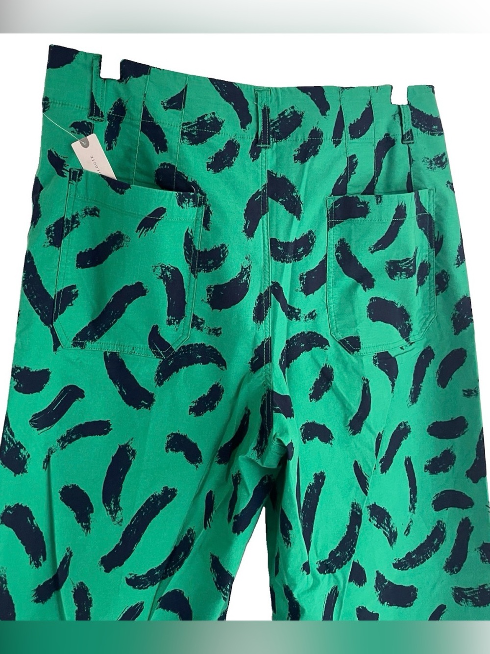 Maeve Anthropologie The Colette Pants Magic Fabric Ed Women 32 Crop Wide Leg 14 - Picture 10 of 15